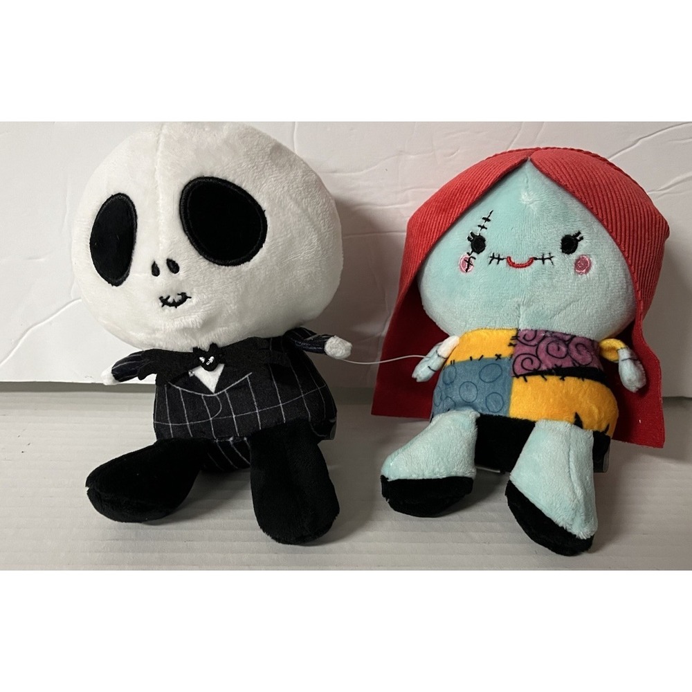 HALLMARK Better Together Nightmare Before Christmas‎ JACK & SALLY PLUSH 6"